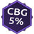 Olej z konopi CBG 5%, 10 ml - CBG