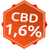BIO Herbata z konopi CBD 1,6%, 35g - CBD Normal