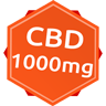 Olej kokosowy CBD - 1000mg CBD - CBD Normal