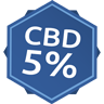 Olej CBD 5%, szerokie spektrum (bez THC), 10 ml - CBD Crystallized
